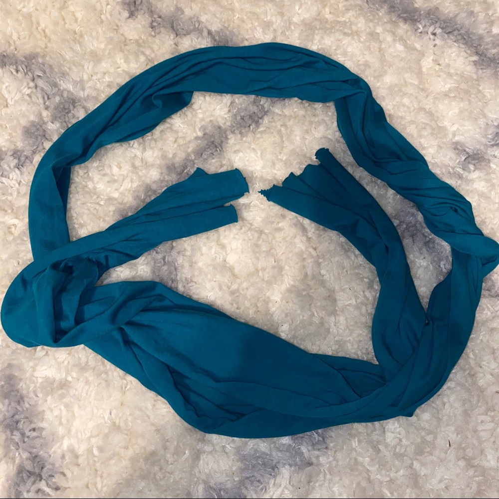 Teal Scarf